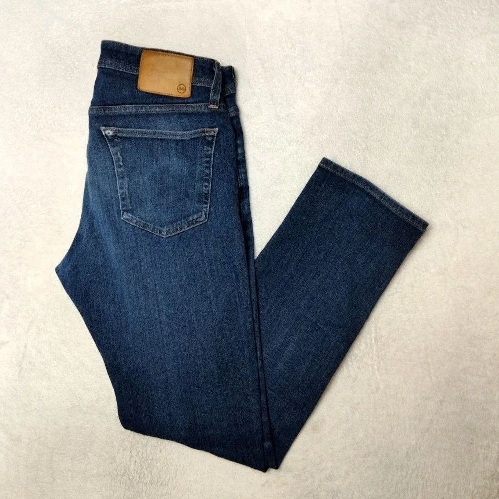 AG‎ Adriano Goldschmied Jeans Mens 31x32 Blue Tellis Slim Stretch Denim 360